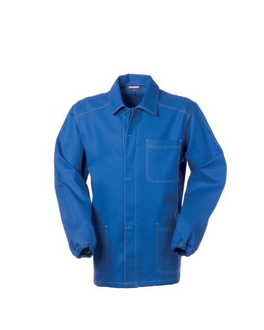 Giacca SerioPlus+ Azzurro Royal Casacca da Lavoro Magazziniere Officina Industria