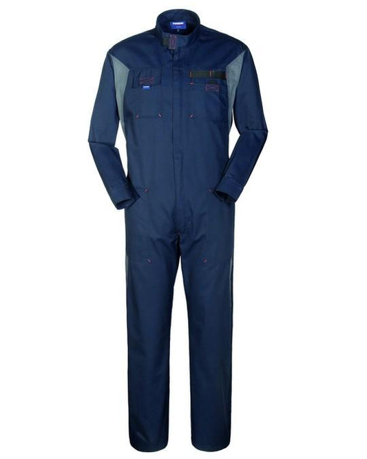 Tuta Silverstone Blu/Grigio Tuta da Lavoro Meccanico Gommista Officina
