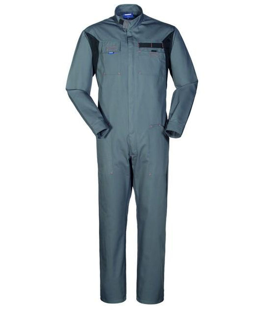 Tuta Silverstone Grigio/Nero Tuta da Lavoro Meccanico Gommista Officina