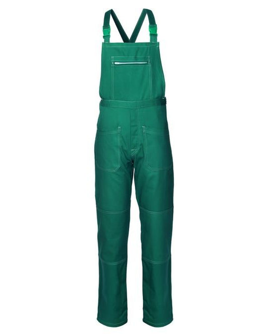 Pettorina SerioPlus+ Verde Salopette da Lavoro Meccanico Officina Muratore