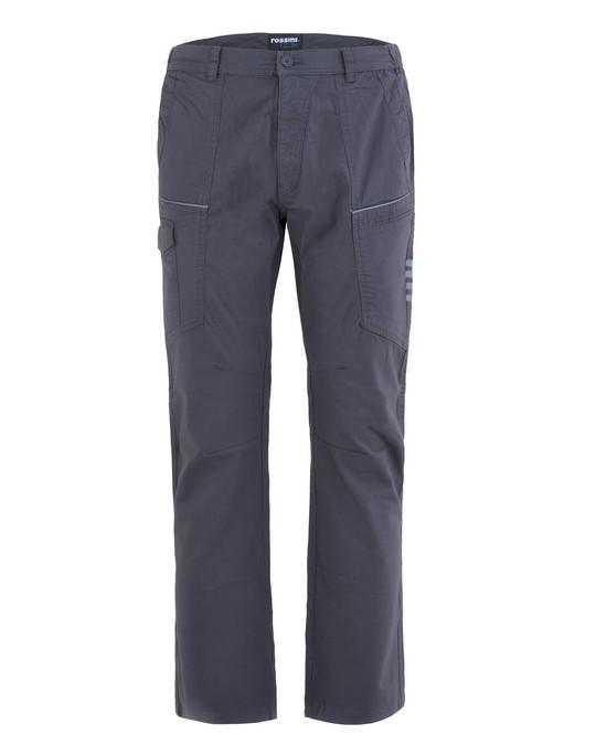 Pantalone R-Stretch Grigio Pantalone da Lavoro Elasticizzato con Tasconi