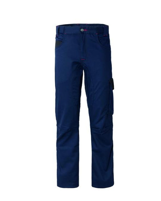 Pantalone Stiffer Blu/Nero Elasticizzato Pantalone da Lavoro Meccanico Elettricista Gommista Magazziniere Installatore