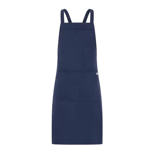 Grembiule Mykonos Blu Grembiule Servizio Pettorina con Tascone