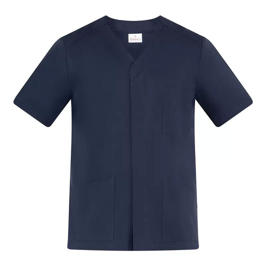 Casacca Franco Blu Casacca Uomo Manica Corta Medicale