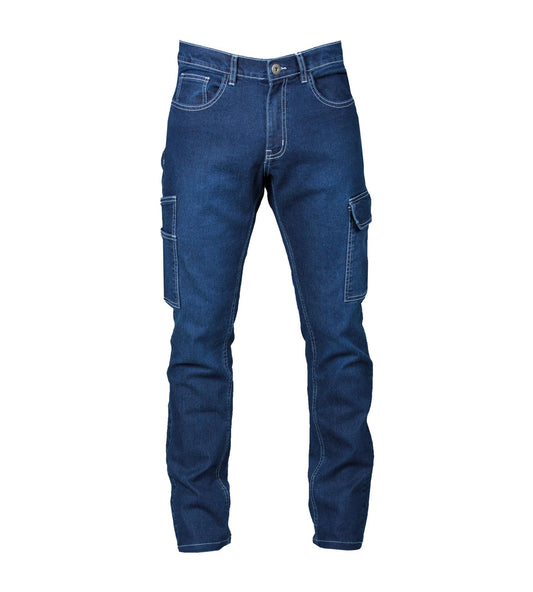 Jeans Denver Multitasche Pantalone Elasticizzato da Lavoro