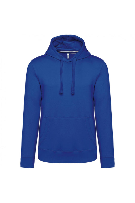 Felpa Premium Royal Azzurro Felpa Unisex con Cappuccio Tascone Marsupio