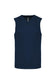 Gilet Scollo a V Blu Maglione Smanicato  Misto Cotone