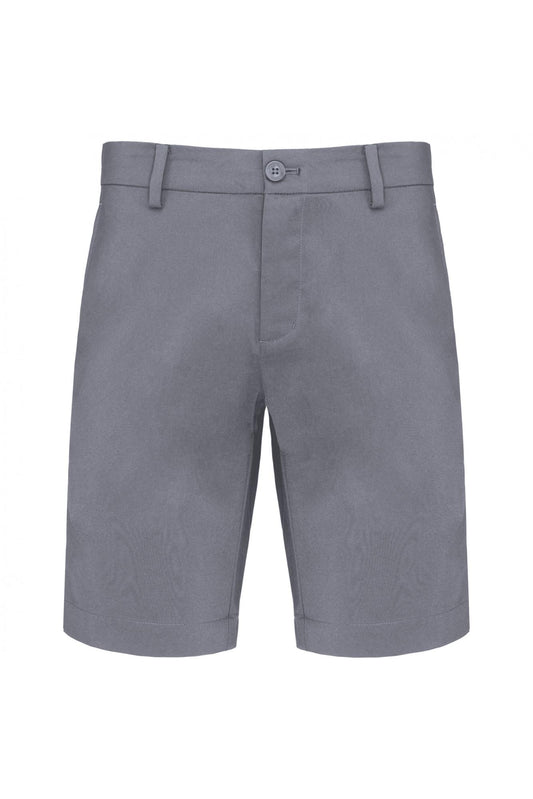 Bermuda Tecnico Grigio Pantaloncino Elasticizzato Uomo