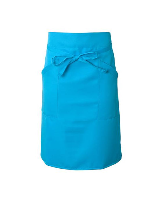 Grembiule Positano Turchese Azzurro Grembiule Servizio Vita con Tascone