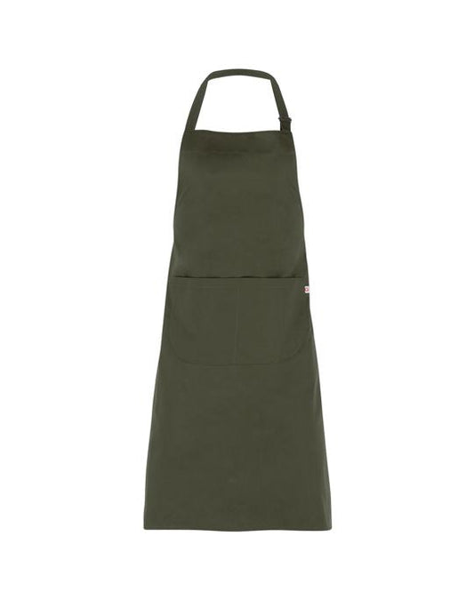 Grembiule Pettorina Zante Verde Militare Grembiule Cuoco con Tasca