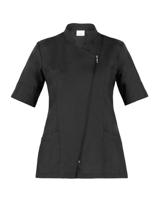 Casacca Carmen Nero Casacca Donna Medicale Cucina Superleggera Traspirante No Stiro