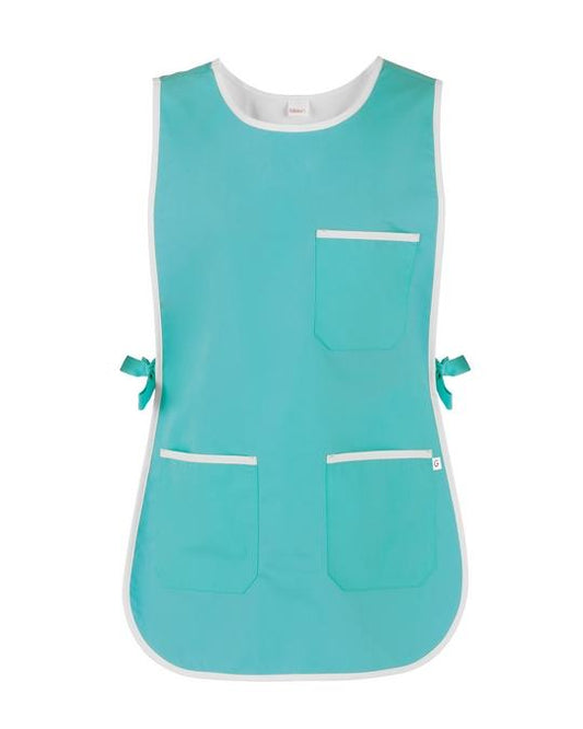 Poncho Zefiro Verde Scamiciato Donna da Lavoro Pulizie Asilo Mensa