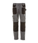 Pantalone Riad Grigio Multitasche Stretch Pantalone Meccanico Officina Magazziniere Elettricista